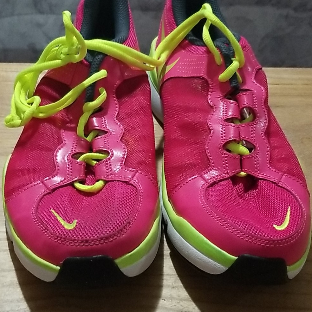 Womens pink and lime nike - Picture 2 of 8